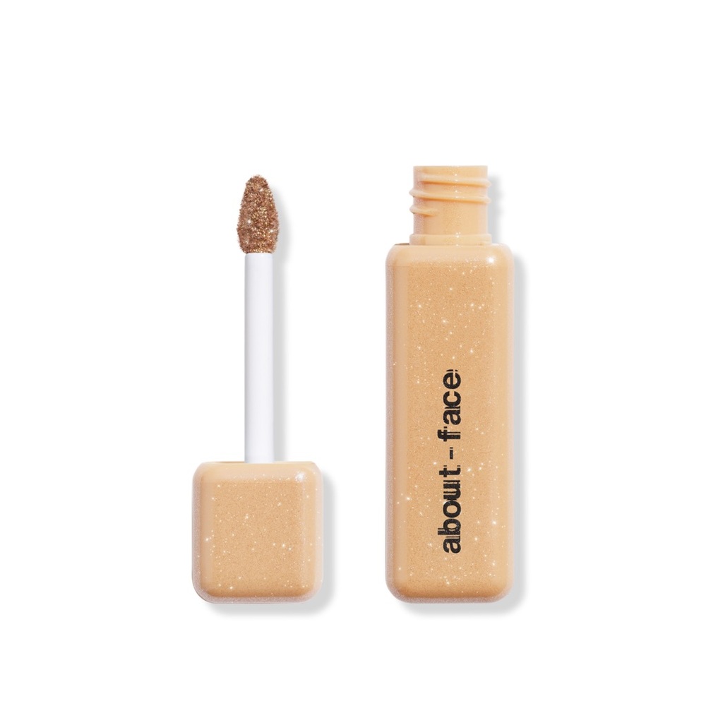NWT about-face Fractal Glitter Eye Paint Color:Apollo Empire Shimmering Gold